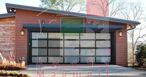 Framed Glass Garage Door