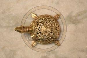 Brass Tortoise Dhokra Art