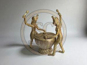 Brass Musician Dokra Art Figurine