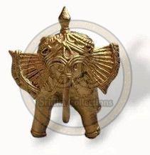 Dhokra Brass Elephant Showpiece