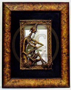 Dhokra Brass Wall Hanging Frame