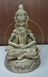 Dokra Artwork Brass Buddha Statue