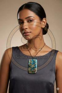 Artistic Handmade Resin Locket