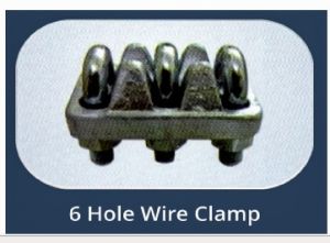 6 Hole Wire Clamp