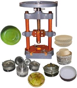 Manual Paper Plate Making Machine