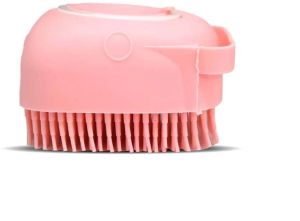 Dog Grooming Brush with Shampoo Dispenser