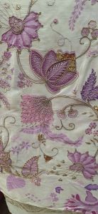Ladies Crepe Big Floral Print Designer Fabric