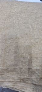 Ladies Golden Crush Tissue Designer Fabric