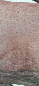 Ladies Rose Gold Crush Tissue Fabric