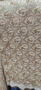 Ladies Tissue Silk Allover Butti Fabric