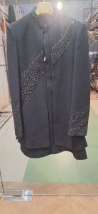 Mens Black Velvet Designer Blazer