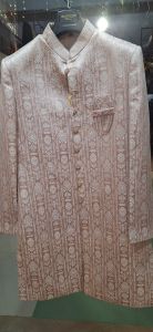 Mens Peach &AMP; Pink Wedding Sherwani