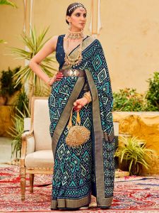 Ladies Designer Pure Tussar Silk Saree