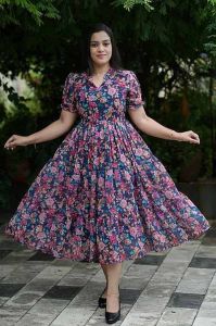 Printed Ladies Dress