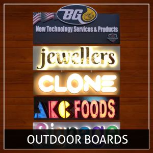 Outdoor Display Board