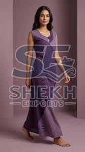 Ladies Premium Printed Cotton Nighty
