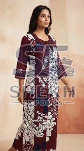 Ladies Ultra Soft Printed Cotton Nighty