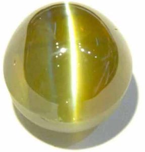 Cats Eye Lehsunia Gemstone