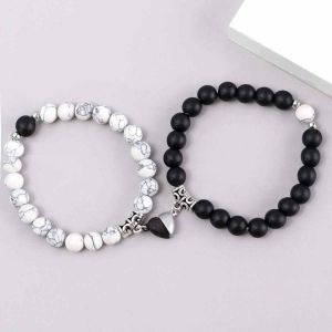 Distance Magnetic Heart Bracelet