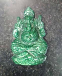 Emerald Ganesha Statue