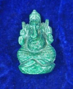 Emerald Ganesha Statue