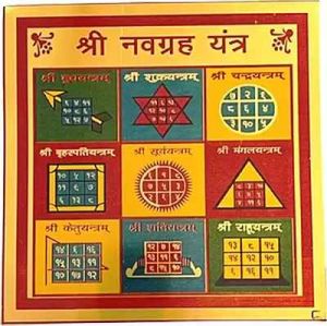 Navagraha Energized Yantra