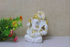 Pearl Ganesha Idol
