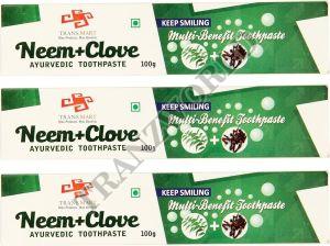 Trans Neem Clove Toothpaste