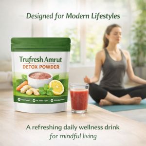 Trufresh Amrut Natural Detox Powder 100g Herbal Detox Drink for Digestion, Metabolism &AMP; Daily Wellness
