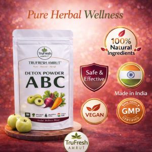 Trufresh Amrut ABC Juice Powder 100g | Amla Beetroot Carrot Detox Drink Mix | Immunity Booster