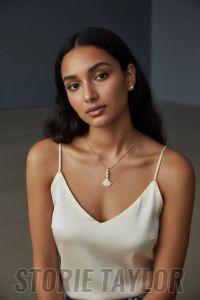 Gold Crystal Pendant