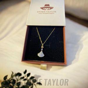 Gold Crystal Pendant