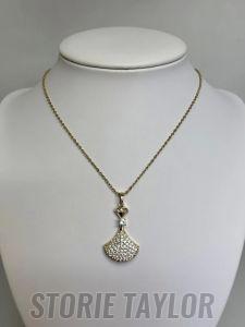 Gold Crystal Pendant
