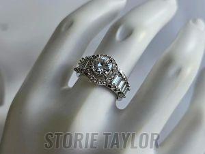 Silver Metal Alloy Ring