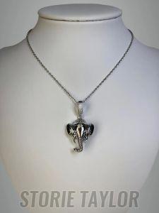 White Metal Alloy Pendant