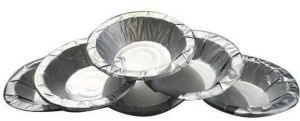 6 Inch Disposable Silver Paper Dona