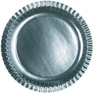 12 Inch Silver Laminated Paper Plate