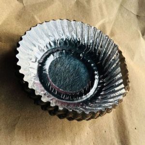 4 Inch Silver Paper Plate