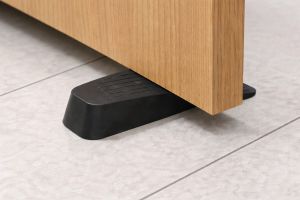 Black Silicon Rubber Doors Stopper