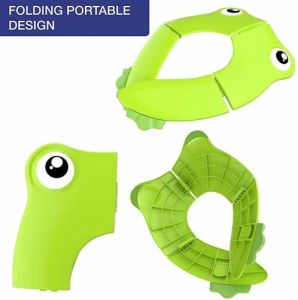 Green Folding Baby Potty Seat