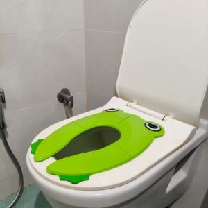Green Folding Baby Potty Seat