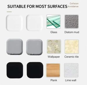 Square Silicon Door Protector Bumper
