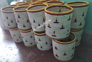 Handmade Sabai Grass Laundry Basket
