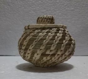 Handmade Sabai Grass Matki Pot