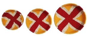 Multicolor Sabai Grass Wall Decor Plate