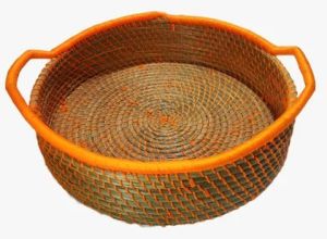 Orange Sabai Grass Fruit Basket