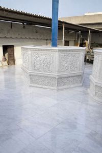 White Marble Nishan Sahib