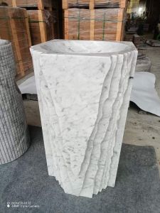 Floor Mount Marble Stone Wash Basin