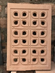 Pink Sandstone Jali