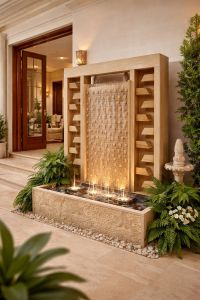 Sandstone Indoor Fountain